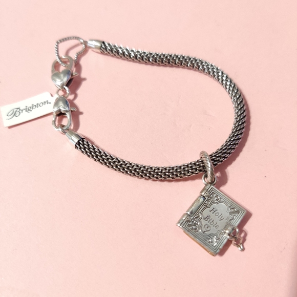 Brighton Heart Slide Bracelet & Bible Charm - Picture 13 of 14